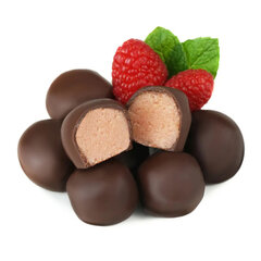 Конфеты кокосовые глазированные GRONDARD с малиновой начинкой 1,2 кг