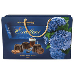 Конфеты шоколадные A&A DEMIDOFF с начинками трюфельный крем, миндальный крем, мокко 284 г