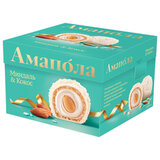 Конфеты глазированные AMAPOLA "Миндаль и Кокос" вафельные 100 г