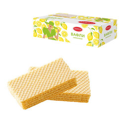 Вафли АЗОВСКАЯ со вкусом лимона 2,8 кг