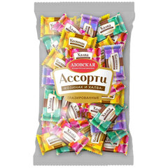 Конфеты глазированные АЗОВСКАЯ &laquo;Козинак и халва&raquo; 1000 г