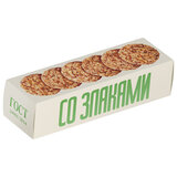 Печенье овсяное ПОЛЕТ классическое со злаками, 250 г