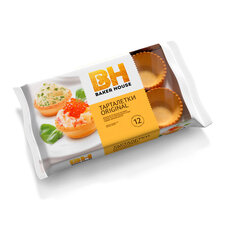 Тарталетки из песочного теста BAKER HOUSE, оригинальные, 180 г