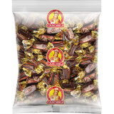 Конфеты глазированные СЛАВЯНКА "Сласть", шоколадная нуга с карамелью, 1000 г