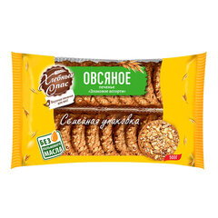 Печенье овсяное ХЛЕБНЫЙ СПАС "Злаковое ассорти", 500 г