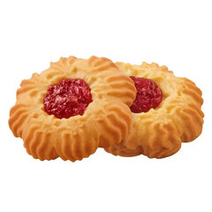 Печенье ЯШКИНО &laquo;Курабье с вишнёвым джемом&raquo; сдобное, гофрокороб 4 кг