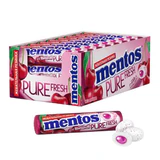 Жевательная резинка MENTOS (Ментос) Pure Fresh "Ролл Вишня", 15,5 г