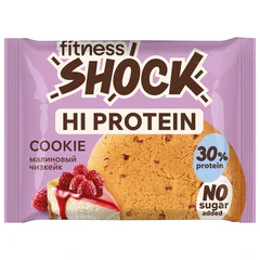 Печенье протеиновое FITNESSHOCK &laquo;Малиновый чизкейк&raquo; 35 г