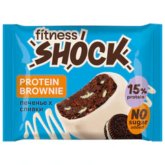 Печенье протеиновое FITNESSHOCK &laquo;Брауни с ароматом печенья&raquo; 50 г