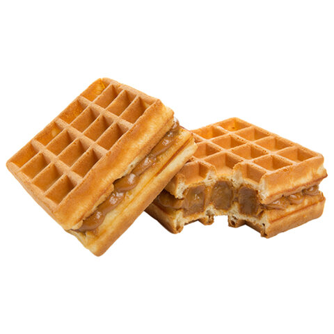 Вафли сдобные мягкие АКУЛЬЧЕВ "Венские" со вкусом вареной сгущенки 800 г, 629 - фото 3