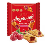 Печенье сдобное АКУЛЬЧЕВ "Купелька" с малиной 650 г