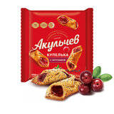 Печенье сдобное АКУЛЬЧЕВ "Купелька" с брусникой 650 г
