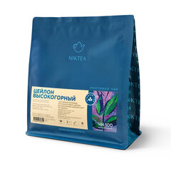 Чай листовой NIKTEA "Цейлон Высокогорный" черный 250 г