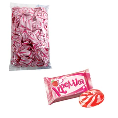Карамель леденцовая КРЕМКА со вкусом клубники и сливок, 1 кг