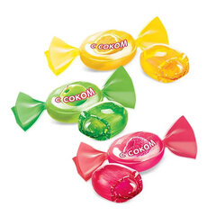 Карамель леденцовая ЯШКИНО, ассорти вкусов с соком малины, яблока, лимона, 1 кг