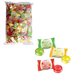 Карамель леденцовая СОЛЯРИКИ ассорти (яблоко, ананас, вишня), 1 кг