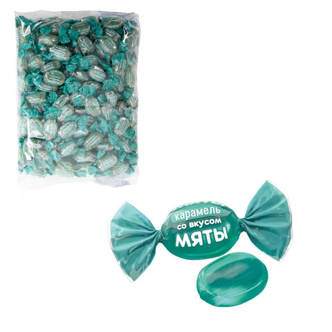 Карамель леденцовая МЯТНАЯ, 1 кг, РВК755