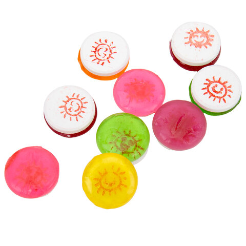 Карамель леденцовая SUNNY CANDY, микс вкусов с аскорбинкой, в индивидуальной упаковке, 1000 г - фото 7