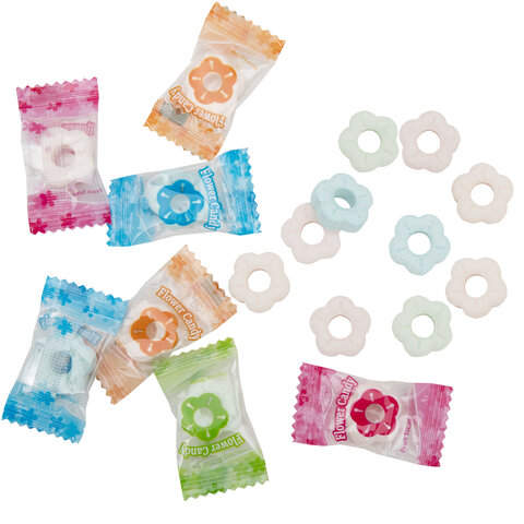 Карамель освежающая FLOWER CANDY, микс вкусов, БЕЗ САХАРА, 500 г - фото 4