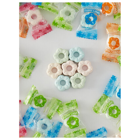 Карамель освежающая FLOWER CANDY, микс вкусов, БЕЗ САХАРА, 500 г