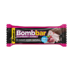 Батончик BOMBBAR "Малиновый сорбет" без сахара 40 г, шоу-бокс