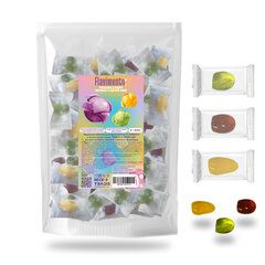 Мармелад жевательный FLAVIMENTO "Mango&amp;Grape" с соком, микс вкусов, 500 г