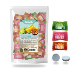 Конфеты с морской солью FLAVIMENTO "Mints sea salt", ассорти вкусов, БЕЗ САХАРА, 500 г