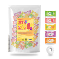 Конфеты шипучка FLAVIMENTO "Cool Mints", ассорти вкусов, БЕЗ САХАРА, 500 г