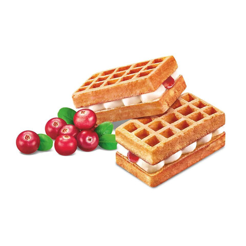 Вафли мягкие с суфле ДАРЛЕТТО со вкусом клюквы 1,08 кг - фото 3