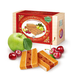 Пастила Белевская со вкусом вишни, БЕЗ САХАРА, 180 г