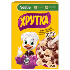 Готовый завтрак ХРУТКА DUO "Шарики шоколадные", 350 г