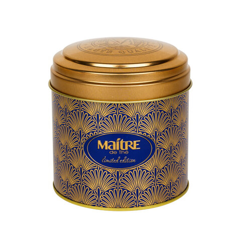 Чай листовой MAITRE "Golden Magic" черный, с имбирем, корицей и ванилью, 100 г, бар017