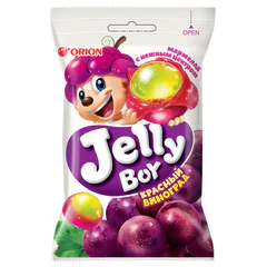 Мармелад жевательный ORION &laquo;Jelly Boy&raquo; со вкусом красного винограда, 66 г