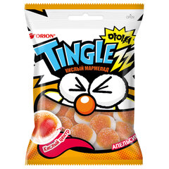 Мармелад жевательный кислый ORION "TINGLEZZ" со вкусом апельсина, 50 г