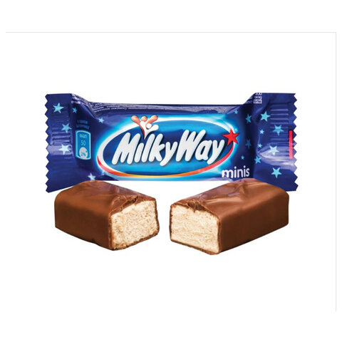 Батончики мини MILKY WAY "Minis" шоколадные, 2,5 кг - фото 3