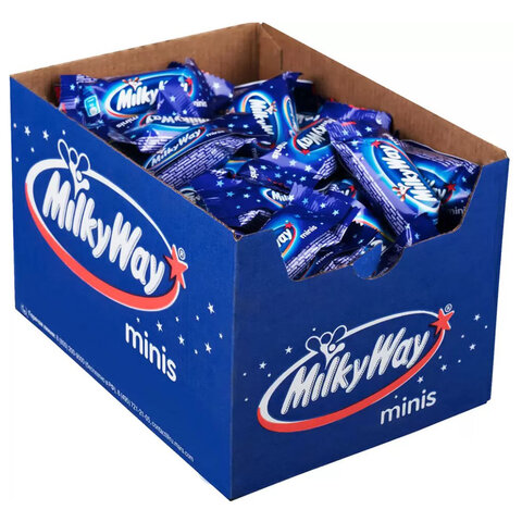 Батончики мини MILKY WAY "Minis" шоколадные, 2,5 кг - фото 2