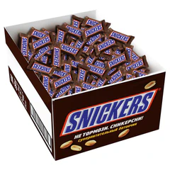 Батончики мини SNICKERS "Minis" шоколадные, 2,9 кг