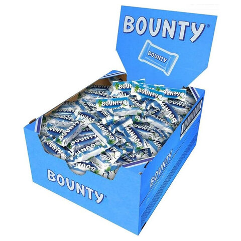 Батончики мини BOUNTY "Minis" шоколадные 3 кг