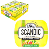 Драже освежающие SCANDIC без сахара со вкусом "Цитрусовый микс", 14 г