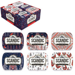 Драже освежающие SCANDIC без сахара со вкусом "Клубничный микс", 14 г