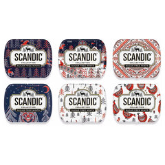 Драже освежающие SCANDIC без сахара со вкусом "Клубничный микс", 14 г