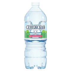 Вода негазированная питьевая СЕНЕЖСКАЯ 1 л