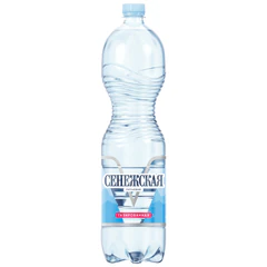 Вода газированная питьевая СЕНЕЖСКАЯ 1,5 л