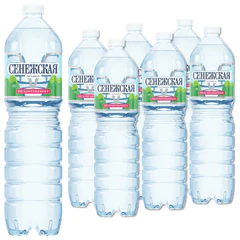 Вода негазированная питьевая СЕНЕЖСКАЯ 1,5 л