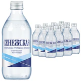 Вода газированная минеральная СЕНЕЖСКАЯ ГОСТ 0,33 л, стеклянная бутылка