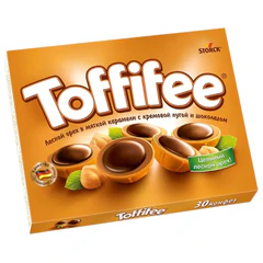 Конфеты шоколадные TOFFIFEE с лесным орехом 250 г