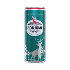Вода ГАЗИРОВАННАЯ минеральная BORJOMI лечебно-столовая, 0,33 л, Грузия