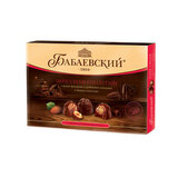 Набор конфет БАБАЕВСКИЙ "Dark Cream Collection" с фундуком и дробленым миндалем, 200 г, ББ12694