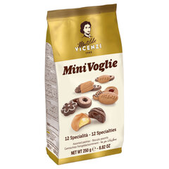 Печенье VICENZI &laquo;Minivoglie&raquo; (Миниволье) ассорти, ИТАЛИЯ, 250 г