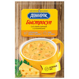Суп-пюре ДОШИРАК "Быстросуп" сырный с сухариками 17 г